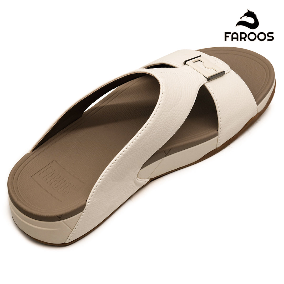 Faroos [NLF11] M041 Beige Gents Arabic SandalNAAL.AE